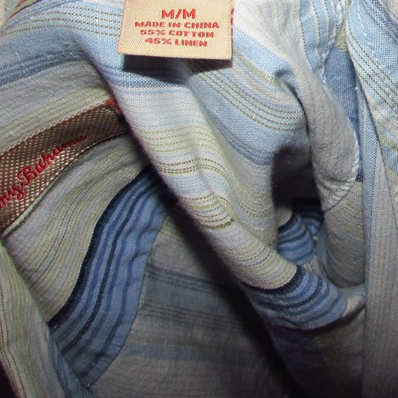 Tommy Bahama Short Sleeves Shirt Men's Medium - Picture 13 of 13
